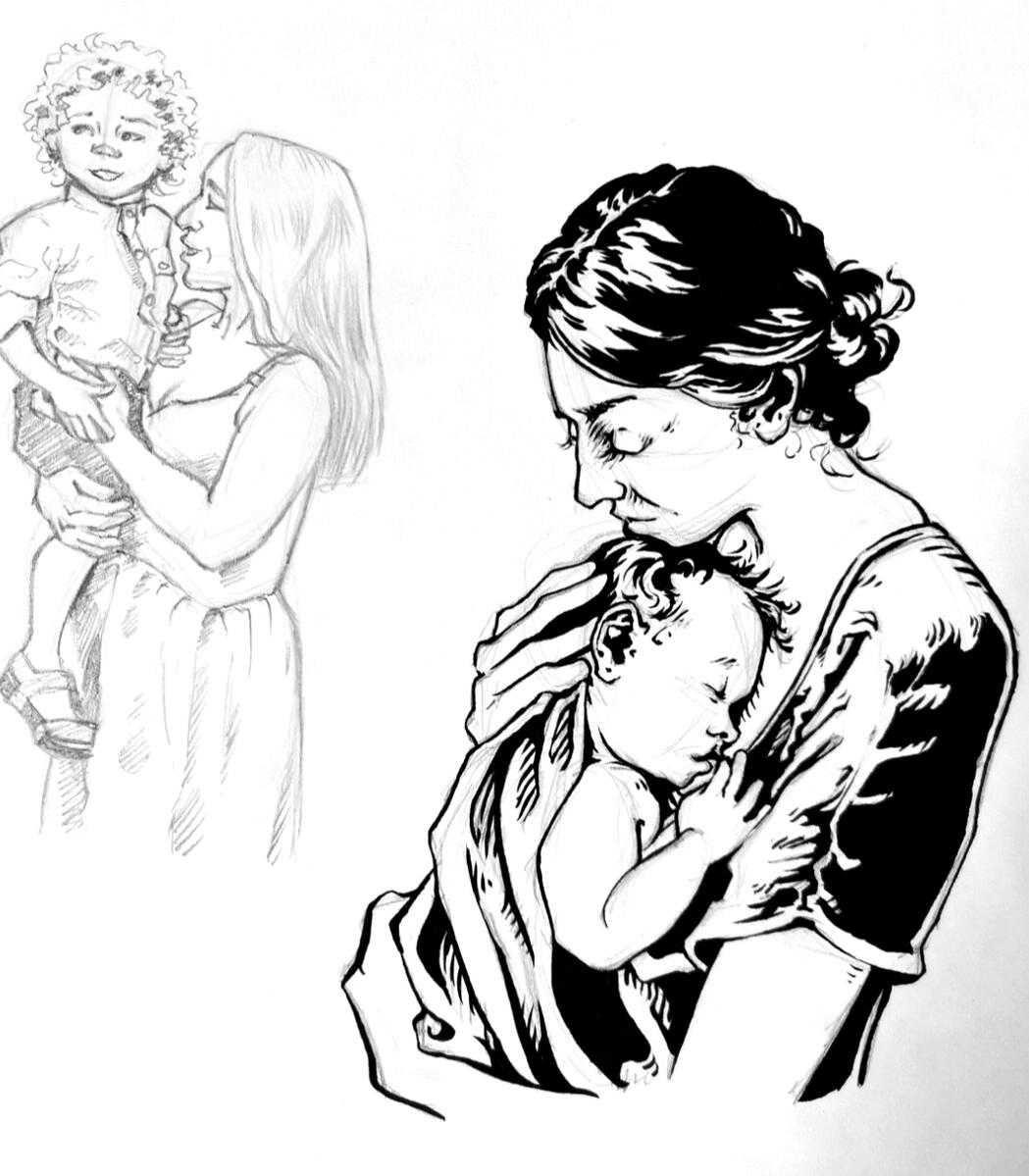 Mother and child Mother and child